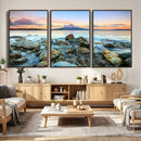 Mayon Volcano Seascape Wall Art Canvas Print, Tropical Ocean by MyGreatCanvas | Canvas Wall Art Prints | Photo Prints & Wall Decor