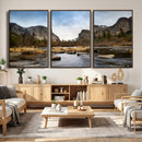 Yosemite Valley Mountain Landscape Wall Art Canvas Print, by MyGreatCanvas | Canvas Wall Art Prints | Photo Prints & Wall Decor