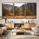 Yosemite Valley Autumn Forest Landscape Wall Art Canvas by MyGreatCanvas | Canvas Wall Art Prints | Photo Prints & Wall Decor