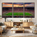 Oklahoma Sooners Stadium Wall Art Canvas Print, College by MyGreatCanvas | Canvas Wall Art Prints | Photo Prints & Wall Decor