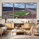 Georgia Bulldogs Stadium Wall Art Canvas Print, Sanford