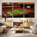 Georgia Bulldogs Stadium Wall Art Canvas Print, Sanford by MyGreatCanvas | Canvas Wall Art Prints | Photo Prints & Wall Decor