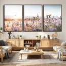 Lavender Field Wall Art Canvas Print, Butterfly Floral by MyGreatCanvas | Canvas Wall Art Prints | Photo Prints & Wall Decor