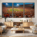 Clemson Tigers Memorial Stadium Wall Art Canvas Print by MyGreatCanvas | Canvas Wall Art Prints | Photo Prints & Wall Decor