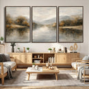 Abstract Landscape Wall Art Canvas Print, Modern Lake by MyGreatCanvas | Canvas Wall Art Prints | Photo Prints & Wall Decor
