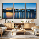 Washington DC Wall Art Canvas Print – Lincoln Memorial Night by MyGreatCanvas | Canvas Wall Art Prints | Photo Prints & Wall Decor