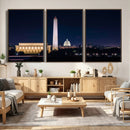 Washington White House Skyline Wall Art Canvas Print – by MyGreatCanvas | Canvas Wall Art Prints | Photo Prints & Wall Decor