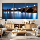Washington DC Wall Art Canvas Print – Lincoln Memorial Night by MyGreatCanvas | Canvas Wall Art Prints | Photo Prints & Wall Decor