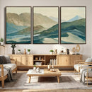 Abstract Mountain Landscape Wall Art Canvas Print – Textured by MyGreatCanvas | Canvas Wall Art Prints | Photo Prints & Wall Decor