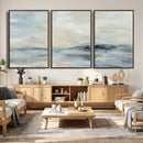 Abstract Coastal Landscape Wall Art Canvas Print – Soft Blue by MyGreatCanvas | Canvas Wall Art Prints | Photo Prints & Wall Decor