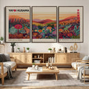 Yayoi Kusama Colorful Landscape Wall Art Canvas Print – by MyGreatCanvas | Canvas Wall Art Prints | Photo Prints & Wall Decor