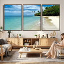 Puerto Rico Beach Paradise Wall Art – Tropical Coastal Print by MyGreatCanvas | Canvas Wall Art Prints | Photo Prints & Wall Decor