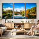 Charlotte Skyline Canvas Wall Art Print – North Carolina Cityscape Photography Print by MyGreatCanvas | Canvas Wall Art Prints | Photo Prints & Wall Decor