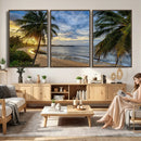 Mar Chiquita Beach Puerto Rico Canvas Wall Art, Manati Caribbean Coastal Photography Print, Tropical Ocean Sunset Decor by MyGreatCanvas | Canvas Wall Art Prints | Photo Prints & Wall Decor