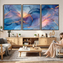 Colorful Abstract Canvas Wall Art Print, Vibrant Popup Color Art Print