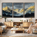 Abstract Mountain Wall Art Canvas Print Modern Landscape Painting Print