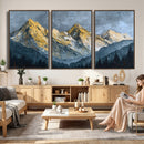Abstract Mountain Wall Art Canvas Print Modern Landscape Painting Print by MyGreatCanvas | Canvas Wall Art Prints | Photo Prints & Wall Decor