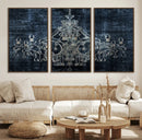 Dark Chandelier Wall Art Canvas Print by MyGreatCanvas | Canvas Wall Art Prints | Photo Prints & Wall Decor