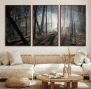 Dark Family and Tree Wall Art Canvas Print by MyGreatCanvas | Canvas Wall Art Prints | Photo Prints & Wall Decor