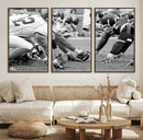American Football Player Wall Art Canvas Print by MyGreatCanvas | Canvas Wall Art Prints | Photo Prints & Wall Decor