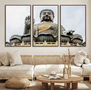 Buddha Statue Wall Art Canvas Print