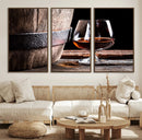Scots Whiskey Wall Art Canvas Print