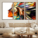 Profile Colors Canvas Print by MyGreatCanvas | Canvas Wall Art Prints | Photo Prints & Wall Decor