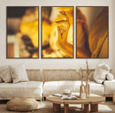 Gold Buddha Statue Hands Wall Art Canvas Print by MyGreatCanvas | Canvas Wall Art Prints | Photo Prints & Wall Decor