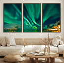Northern Lights Wall Art Canvas Print by MyGreatCanvas | Canvas Wall Art Prints | Photo Prints & Wall Decor