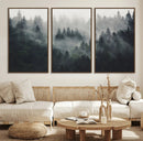 Nature Wall Decor - Serene Triptych Nature Print – Woodland by MyGreatCanvas | Canvas Wall Art Prints | Photo Prints & Wall Decor