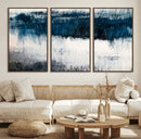 Abstract Blue and White Canvas Art | Large Wall Art for by MyGreatCanvas | Canvas Wall Art Prints | Photo Prints & Wall Decor