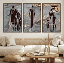 African American Wall Art – Elegant African Women Canvas
