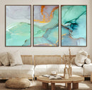 Colorful Marble Fluid Effect Canvas Wall Art Print by MyGreatCanvas | Canvas Wall Art Prints | Photo Prints & Wall Decor