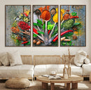 Kitchen Wall Art Print - Spoonful of Spices Cooking Wall Art