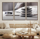 Burning Incense and Zen Stones Buddhism Wall Art, Zen Stones by MyGreatCanvas | Canvas Wall Art Prints | Photo Prints & Wall Decor