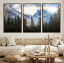 Half Dome Yosemite Calinia Wall Art Canvas Print El Capitan by MyGreatCanvas | Canvas Wall Art Prints | Photo Prints & Wall Decor