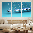 Wall Art Newton's Cradle Canvas Print, Framed Newton Cradle by MyGreatCanvas | Canvas Wall Art Prints | Photo Prints & Wall Decor