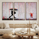 Banksy Wall Art Canvas Print, Framed Graffiti Art Picture by MyGreatCanvas | Canvas Wall Art Prints | Photo Prints & Wall Decor