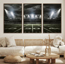 American Football Stadium Wall Art Canvas Print, Stadium by MyGreatCanvas | Canvas Wall Art Prints | Photo Prints & Wall Decor