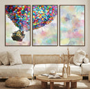 Up Pixar Poster, Look Up Pixar Wall Art, Up Pixar Canvas,