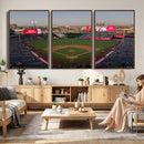 Los Angeles Angels Baseball Canvas Print - Anaheim Angel