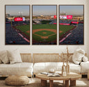 Los Angeles Angels Baseball Canvas Print - Anaheim Angel