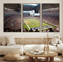 Dallas Cowboys Football Team Print - Arlington AT&T Stadium by MyGreatCanvas | Canvas Wall Art Prints | Photo Prints & Wall Decor