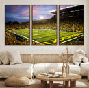 University of Oregon Ducks Football Team Print - Eugene