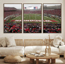 Wisconsin Badgers Team Print Canvas - Madison Camp Randall by MyGreatCanvas | Canvas Wall Art Prints | Photo Prints & Wall Decor