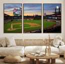 Citizens Bank Park Philadelphia Phillies Wall Art Canvas |