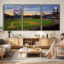 Citizens Bank Park Philadelphia Phillies Wall Art Canvas |