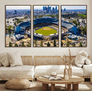 Los Angeles Dodgers Dodger Stadium Wall Art Canvas Print -