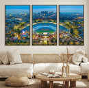 Los Angeles Dodgers Wall Art Canvas, Dodger Stadium Wall Art