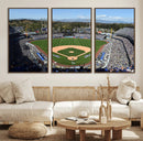 Los Angeles Dodgers Dodger Stadium Wall Art Canvas Print -